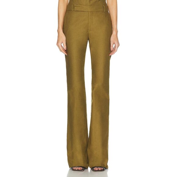 Ludovic de Saint Sernin Bum Pants Olive Green - Picture 1 of 4